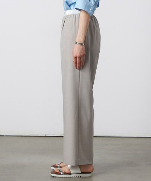 Precious Mild / プレシャスマイルド その他パンツ | 【セットアップ対応】2WAYストレッチ ワイドパンツ ライトグレー | 詳細11