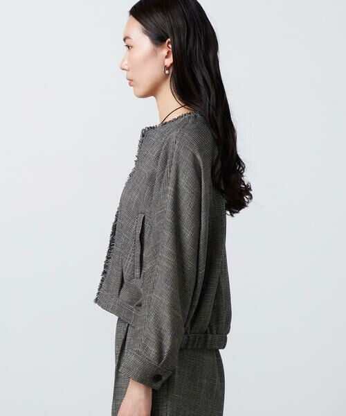 Precious Mild / プレシャスマイルド ブルゾン | 【セットアップ対応】カラミ織 ブルゾン | 詳細7