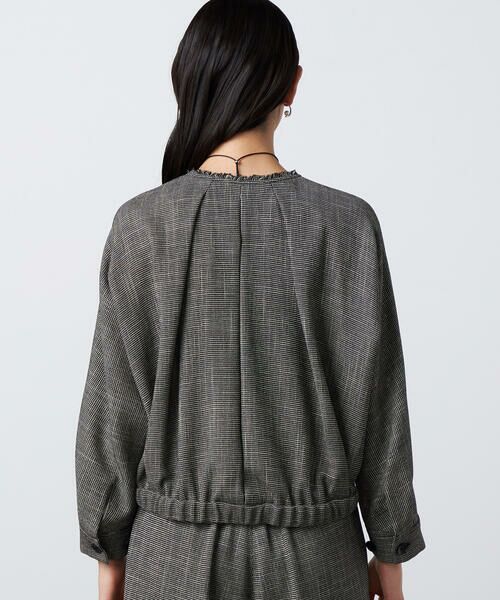 Precious Mild / プレシャスマイルド ブルゾン | 【セットアップ対応】カラミ織 ブルゾン | 詳細8