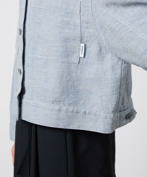 Precious Mild / プレシャスマイルド その他アウター | リネンオックス ショート丈 Gジャン | 詳細13