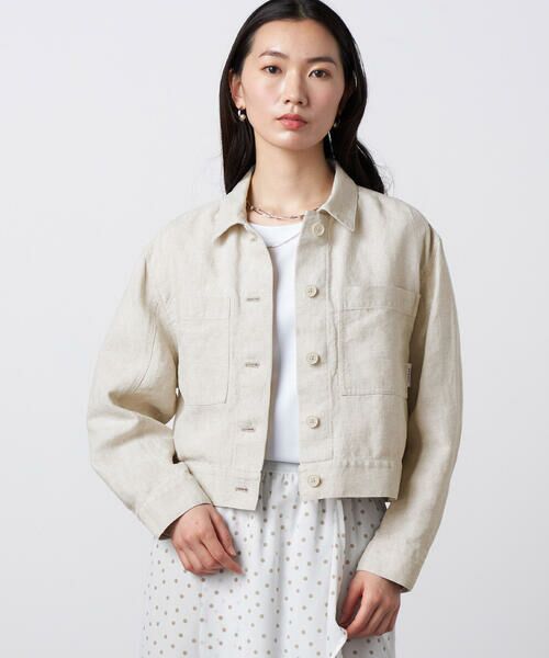 Precious Mild / プレシャスマイルド その他アウター | リネンオックス ショート丈 Gジャン | 詳細22