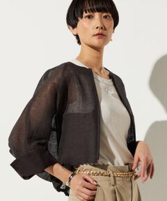 Precious Mild / プレシャスマイルド ブルゾン | 綿麻カラミ ブルゾン