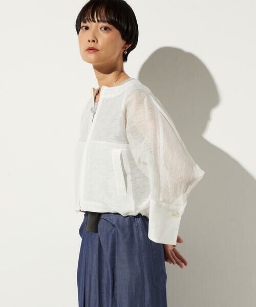 Precious Mild / プレシャスマイルド ブルゾン | 綿麻カラミ ブルゾン | 詳細5