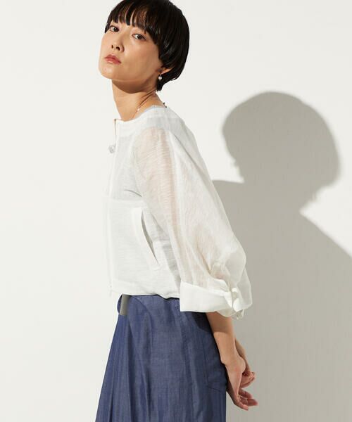 Precious Mild / プレシャスマイルド ブルゾン | 綿麻カラミ ブルゾン | 詳細7