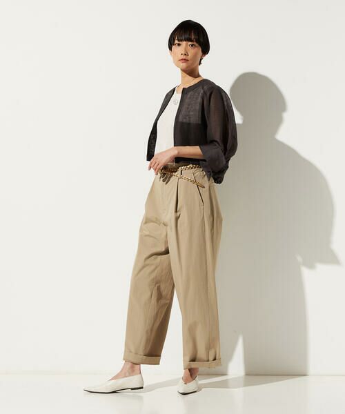 Precious Mild / プレシャスマイルド ブルゾン | 綿麻カラミ ブルゾン | 詳細10