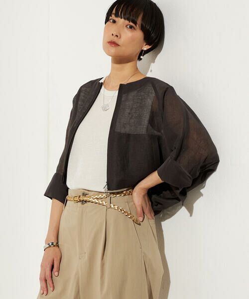 Precious Mild / プレシャスマイルド ブルゾン | 綿麻カラミ ブルゾン | 詳細15