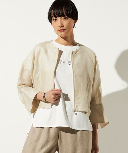Precious Mild / プレシャスマイルド ブルゾン | 綿麻カラミ ブルゾン | 詳細19