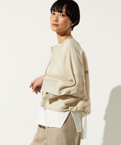 Precious Mild / プレシャスマイルド ブルゾン | 綿麻カラミ ブルゾン | 詳細22