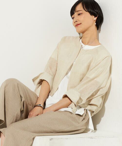 Precious Mild / プレシャスマイルド ブルゾン | 綿麻カラミ ブルゾン | 詳細23