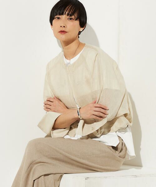 Precious Mild / プレシャスマイルド ブルゾン | 綿麻カラミ ブルゾン | 詳細24