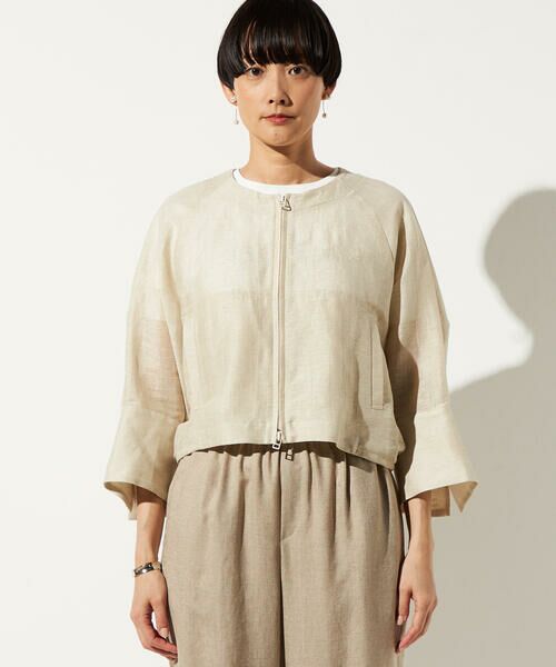 Precious Mild / プレシャスマイルド ブルゾン | 綿麻カラミ ブルゾン | 詳細26