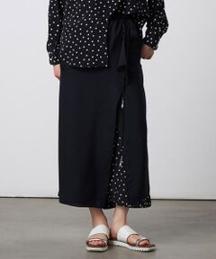 Precious Mild / プレシャスマイルド ロング・マキシ丈スカート | ドット リバーシブルスカート