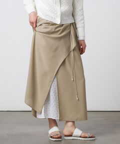 Precious Mild / プレシャスマイルド ロング・マキシ丈スカート | ドット リバーシブルスカート