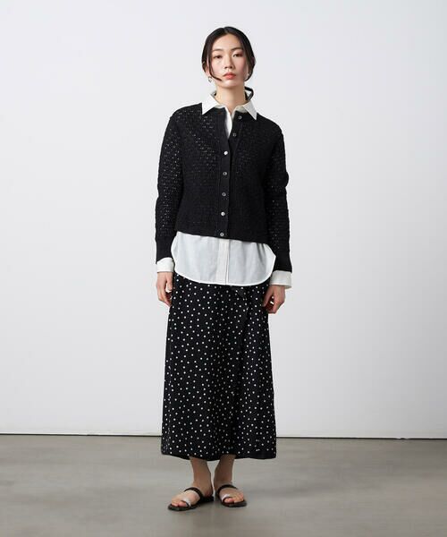 Precious Mild / プレシャスマイルド ロング・マキシ丈スカート | ドット リバーシブルスカート | 詳細5
