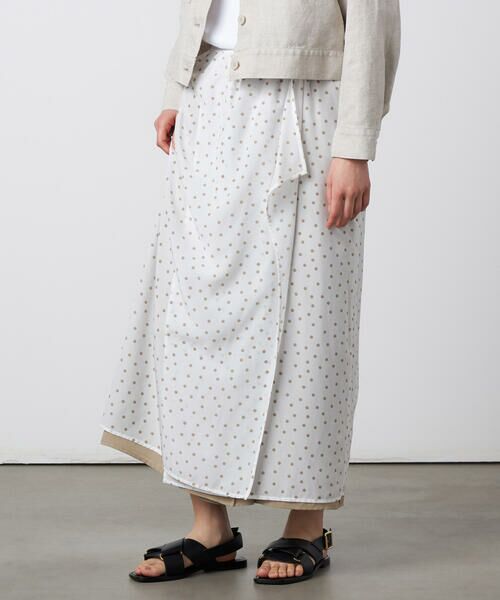 Precious Mild / プレシャスマイルド ロング・マキシ丈スカート | ドット リバーシブルスカート | 詳細30