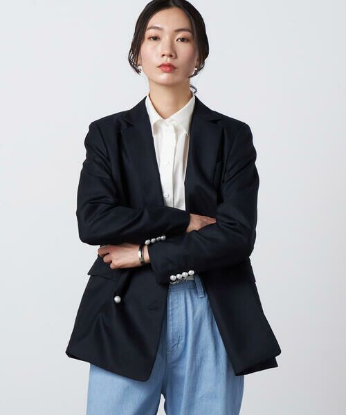 Precious Mild / プレシャスマイルド その他アウター | パールボタン ブレザー | 詳細4