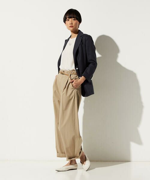 Precious Mild / プレシャスマイルド テーラードジャケット | リネンストレッチ サマーブレザー | 詳細3