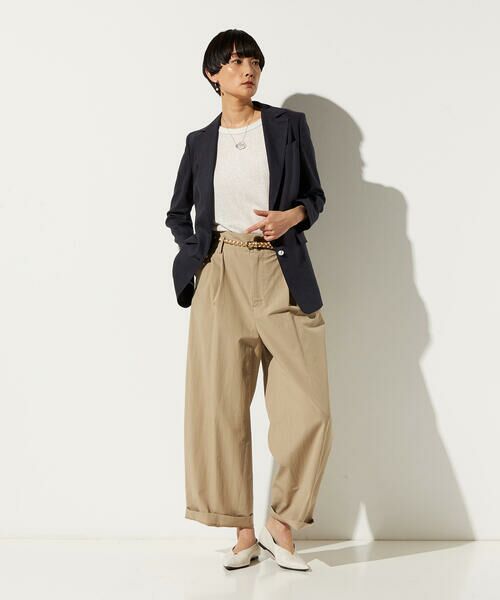 Precious Mild / プレシャスマイルド テーラードジャケット | リネンストレッチ サマーブレザー | 詳細5
