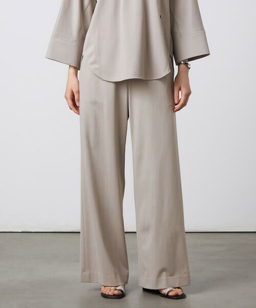 Precious Mild / プレシャスマイルド その他パンツ | 【セットアップ対応】ストレッチ ワイドパンツ | 詳細3