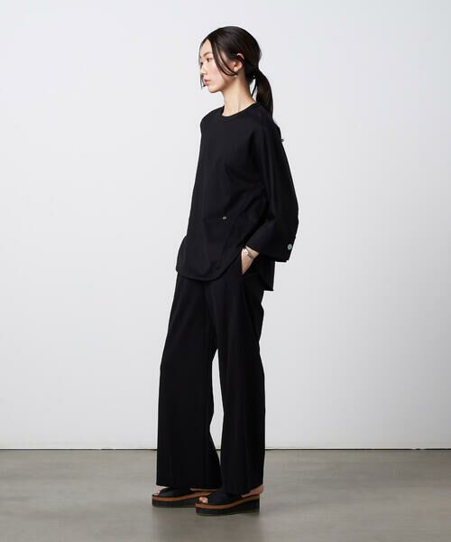 Precious Mild / プレシャスマイルド その他パンツ | 【セットアップ対応】ストレッチ ワイドパンツ | 詳細7