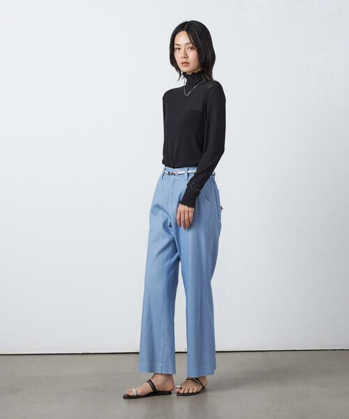 Precious Mild / プレシャスマイルド デニムパンツ | セミフレア デニムパンツ | 詳細17