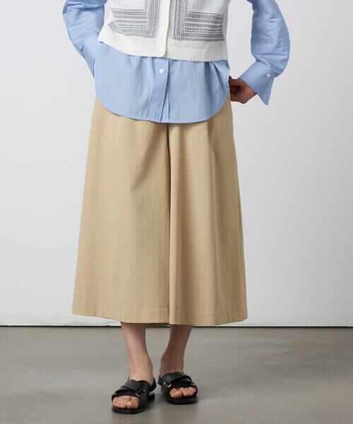 Precious Mild / プレシャスマイルド その他パンツ | ソロナギャバ キュロットパンツ（16:キャメル）