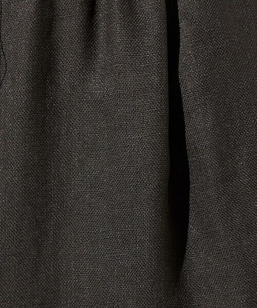 Precious Mild / プレシャスマイルド その他パンツ | 麻調合繊 ワンタックワイドパンツ | 詳細4