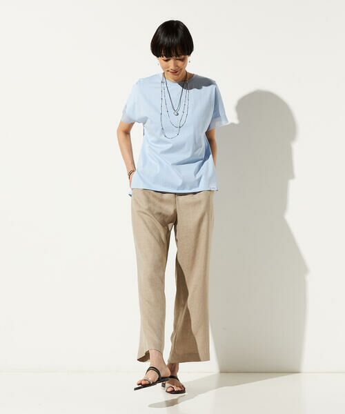 Precious Mild / プレシャスマイルド その他パンツ | 麻調合繊 ワンタックワイドパンツ | 詳細11