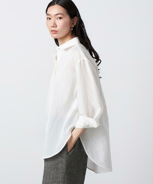 Precious Mild / プレシャスマイルド シャツ・ブラウス | トリアセ シアーシャツ | 詳細10