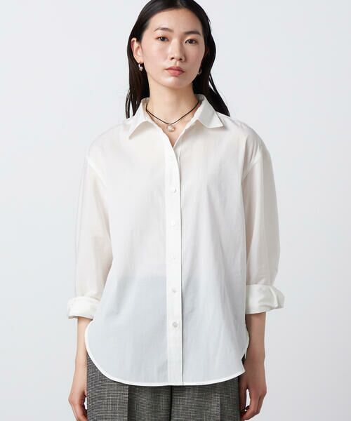 Precious Mild / プレシャスマイルド シャツ・ブラウス | トリアセ シアーシャツ | 詳細6
