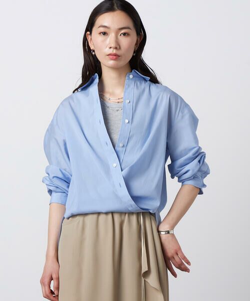 Precious Mild / プレシャスマイルド シャツ・ブラウス | トリアセ シアーシャツ | 詳細24