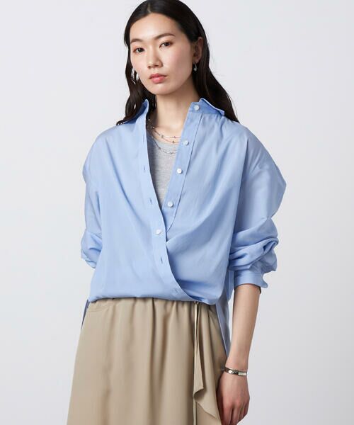 Precious Mild / プレシャスマイルド シャツ・ブラウス | トリアセ シアーシャツ | 詳細25