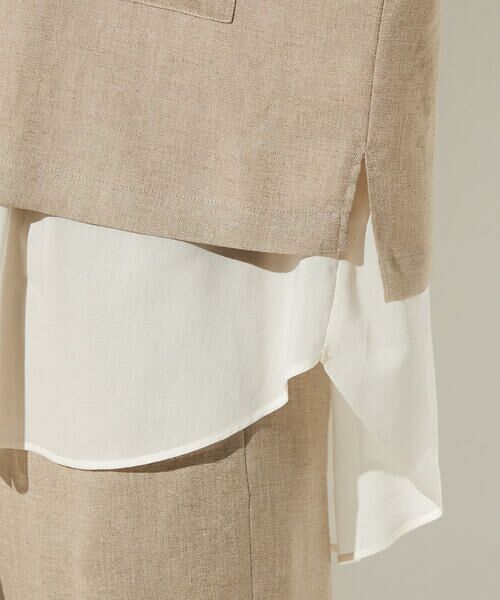 Precious Mild / プレシャスマイルド その他トップス | 麻調合繊 レイヤードポロシャツ | 詳細19