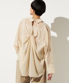 Precious Mild / プレシャスマイルド シャツ・ブラウス | シアーボイル バックツイストシャツ