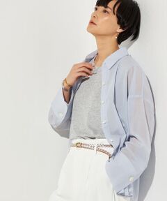 Precious Mild / プレシャスマイルド シャツ・ブラウス | シアーボイル バックツイストシャツ