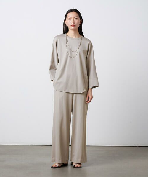 Precious Mild / プレシャスマイルド カットソー | 【セットアップ】ストレッチ プルオーバー | 詳細1