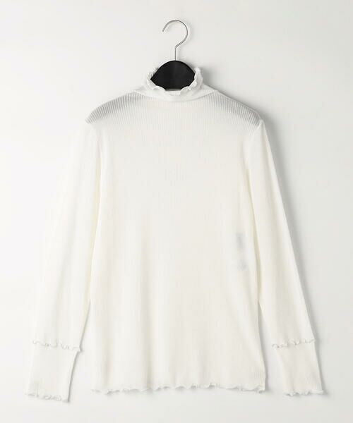 Precious Mild / プレシャスマイルド カットソー | シアーテレコ スキントップ（02:オフホワイト）