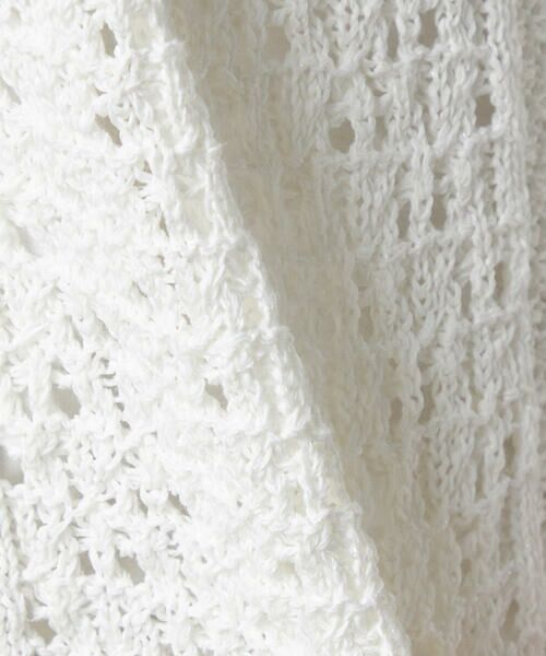 Precious Mild / プレシャスマイルド カーディガン・ボレロ | ペーパーヤーン メッシュカーディガン | 詳細6