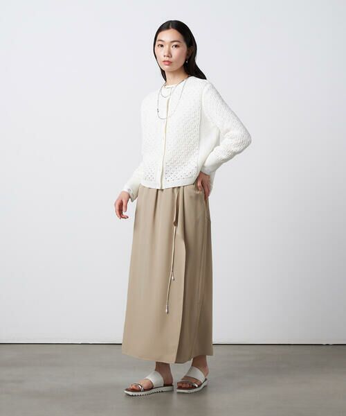 Precious Mild / プレシャスマイルド カーディガン・ボレロ | ペーパーヤーン メッシュカーディガン | 詳細2