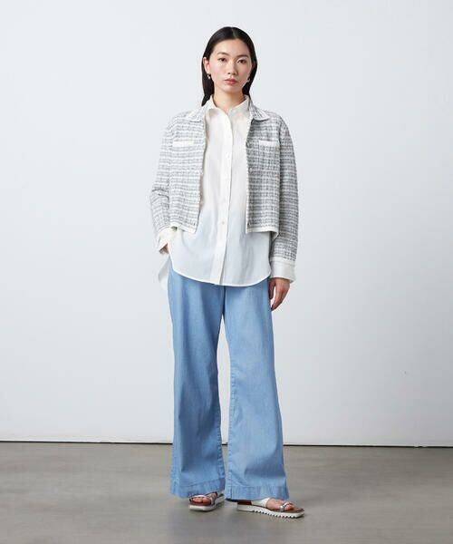 Precious Mild / プレシャスマイルド カーディガン・ボレロ | ツイードニット ジャケット | 詳細1