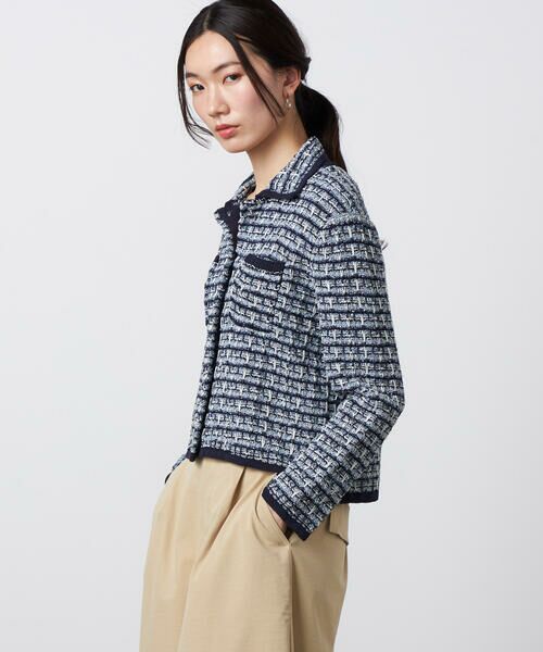 Precious Mild / プレシャスマイルド カーディガン・ボレロ | ツイードニット ジャケット | 詳細15