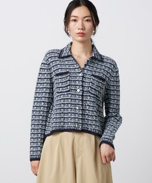 Precious Mild / プレシャスマイルド カーディガン・ボレロ | ツイードニット ジャケット | 詳細11