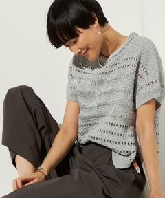 Precious Mild / プレシャスマイルド ニット・セーター | テープヤーンレーシーニットプルオーバー