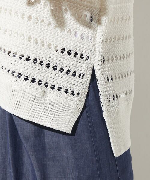 Precious Mild / プレシャスマイルド ニット・セーター | テープヤーンレーシーニットプルオーバー | 詳細11