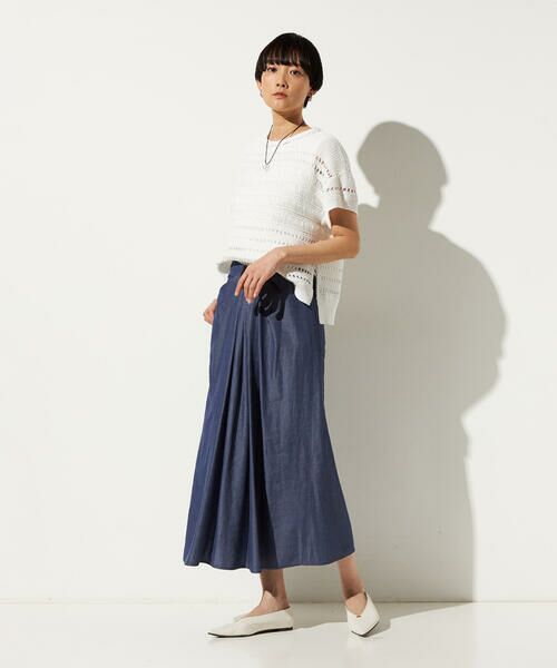 Precious Mild / プレシャスマイルド ニット・セーター | テープヤーンレーシーニットプルオーバー | 詳細2