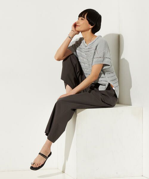 Precious Mild / プレシャスマイルド ニット・セーター | テープヤーンレーシーニットプルオーバー | 詳細15