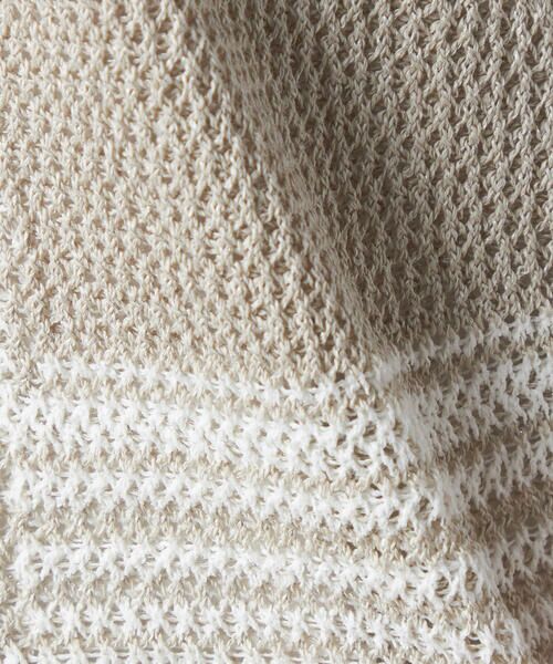 Precious Mild / プレシャスマイルド ニット・セーター | 〔 +サイズ 〕 ペーパーヤーン メッシュベスト | 詳細23