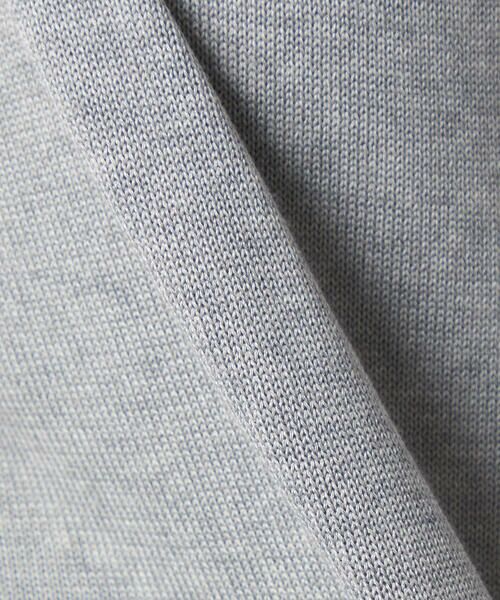Precious Mild / プレシャスマイルド ニット・セーター | 〔 +サイズ 〕 ドライタッチコットン ラメ切り替えベスト | 詳細13