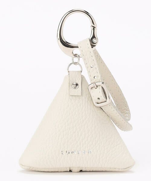 Precious Mild / プレシャスマイルド ポーチ | トライアングル ミニポーチ（01:ホワイト）