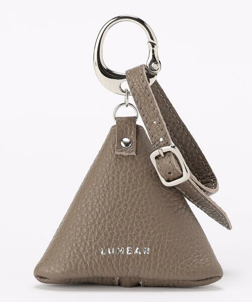 Precious Mild / プレシャスマイルド ポーチ | トライアングル ミニポーチ（04:グレー）